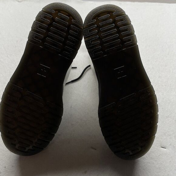 DR MARTENS Zavala Patent Leather Combat Boots White Classic Lace Up Size 8M/9.5W main image 4
